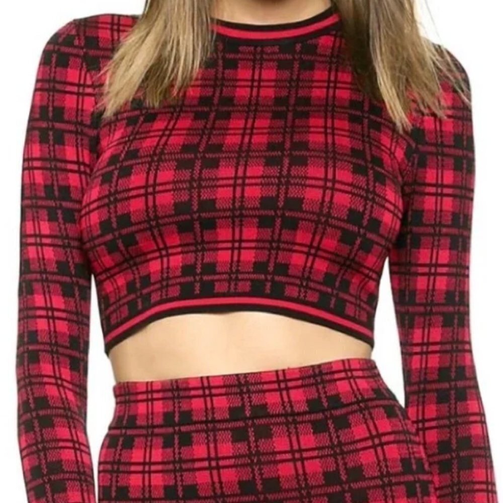 Torn by Ronny Kobo Oli Crop Top